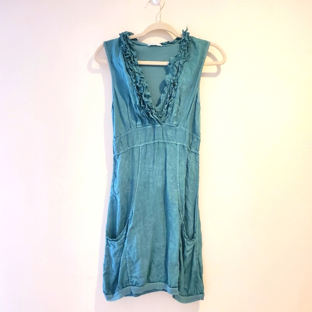 Made in Italy linen dress size small